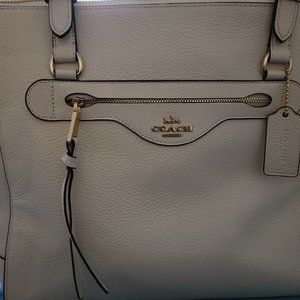 Brand New Coach off white bag